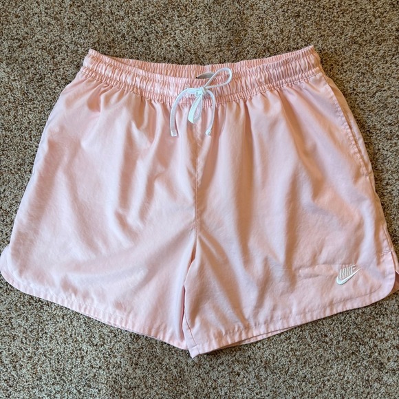 Nike Pants - Nike Sportswear Women XXL Pink-Peach Mesh Lined Shorts Run Sports DM6829-686 EUC